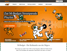 Tablet Screenshot of m-budget.migros.ch